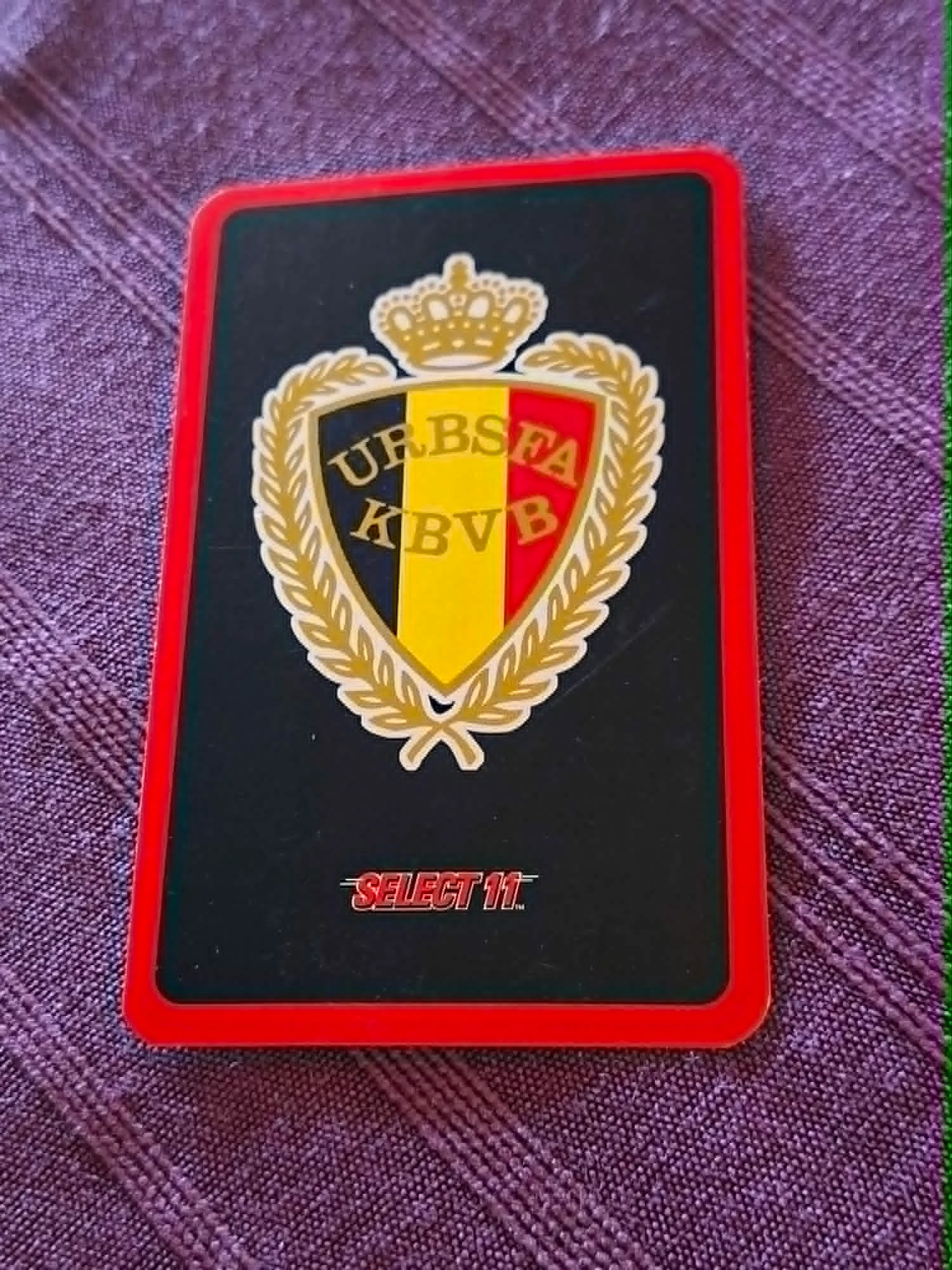 Football card: Jacky Peeters / Red Devils – photo 2
